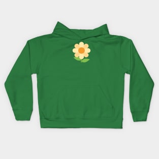 Big Yellow Flower Kids Hoodie